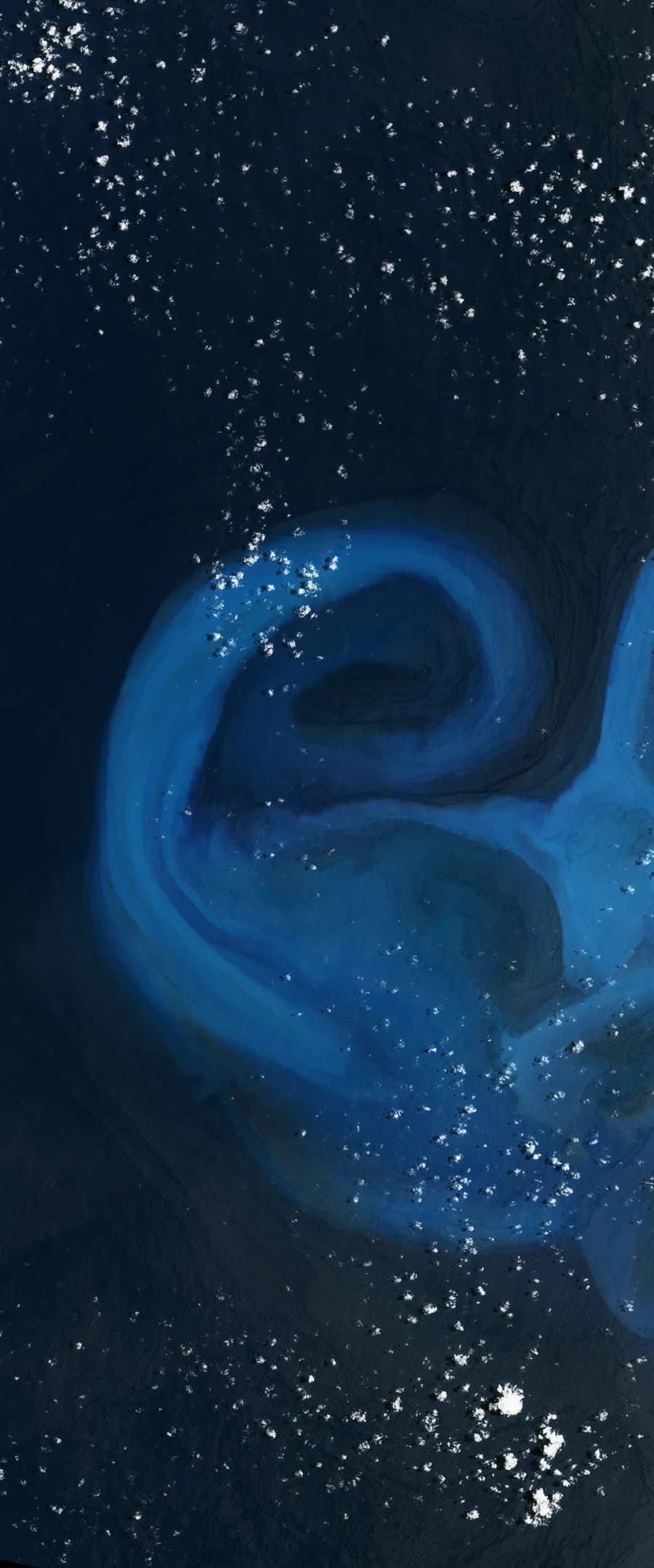 Bellona Plateau — satellite view