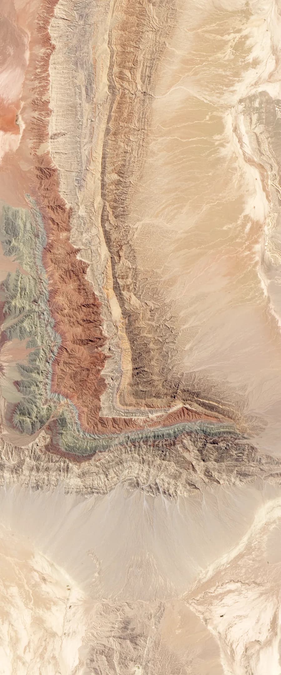 Xinjiang, China — satellite view
